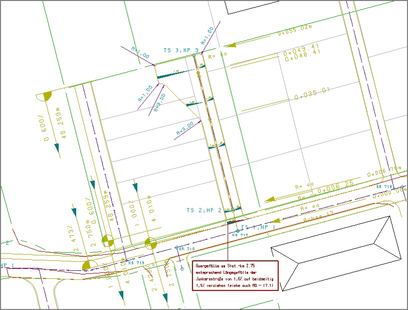 Stra&szlig;enplanung: